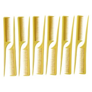 Professional Tail Comb Set for Hair Styling (12 Pc Set)