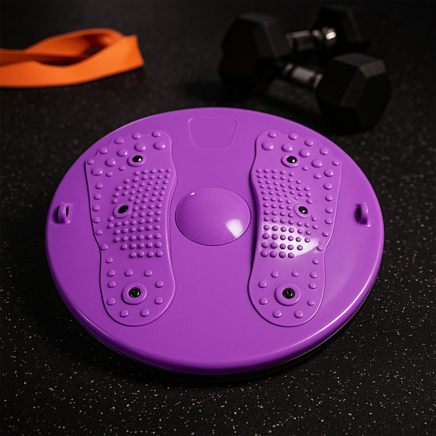 Waist Twisting Disc Portable Magnetic Body Twister Board with Acupressure Massage - Image 4