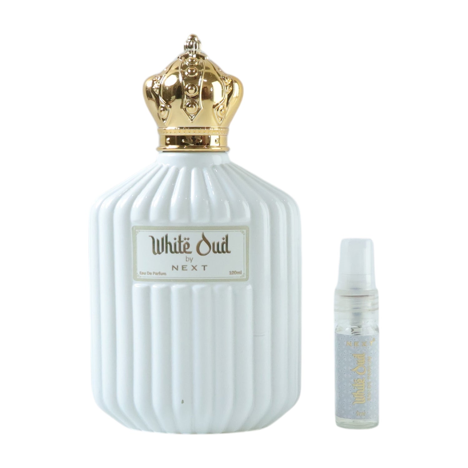 Next White Oud Premium Long Lasting Perfume Spray 100 ML - Image 4