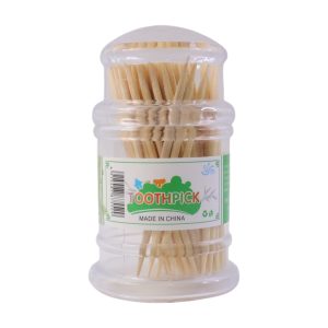 Premium Wooden Toothpick Jar Pack (1 Set)