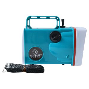 OMEGA 7800mAh Rechargeable LED Laser Torch Light (1 Pc)