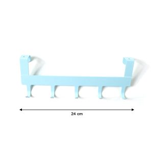 Multi Purpose Metal 5 Hook Hanging Rack (1 Pc)