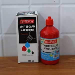 Officemate Whiteboard Marker Ink Refill – Red Colour (500 ml)