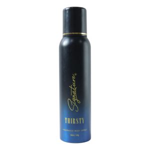 Signature Premium Thirsty Fragrance Body Spray for Men 150 ML