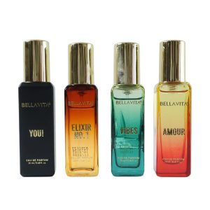 Bellavita Premium All Star Perfume Gift Set (4 Pc, 20 ML Each)