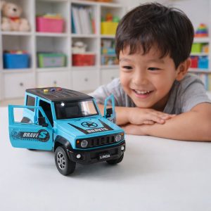 Kids Off-Road Friction Powered Toy Car (1 Pc)