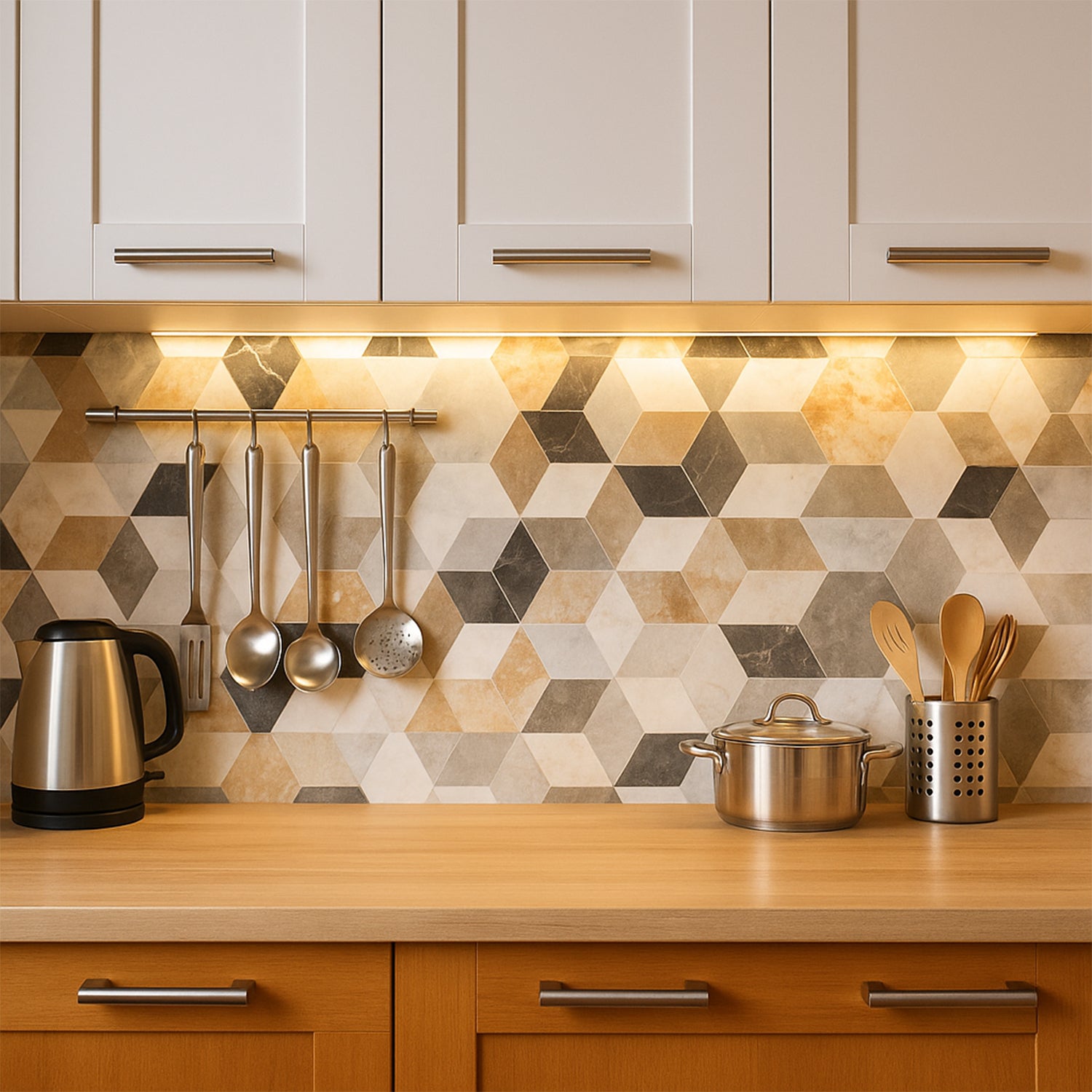 Self-Adhesive Waterproof Wallpaper Roll 45 cm x 1 m - (1 Pc) - Image 5