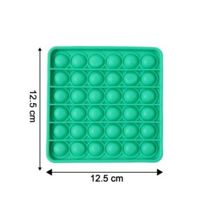 Premium Square Shape Silicone Pop It Fidget Toy (1 Pc)