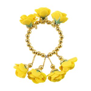 Traditional Pooja Wrist Ornament Haldi Kada Bracelet (1 Pc)