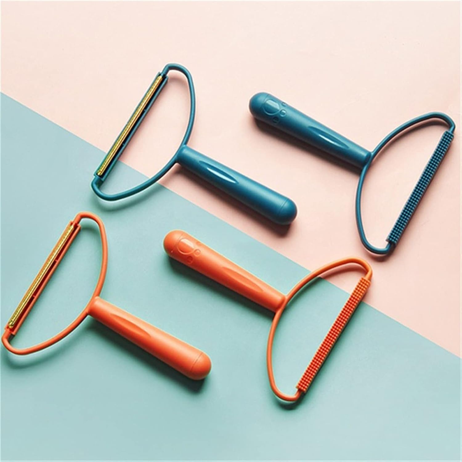 2-in-1 Portable Lint Remover – Long-Handle Brush & Sticky(1 Pc)