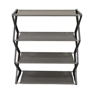 4 Layer Foldable Shoe Rack Organizer (1 Pc)