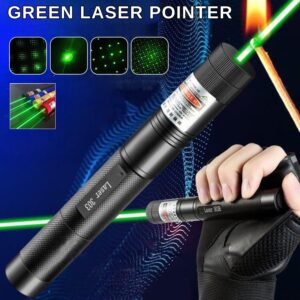 High-Power Green Laser Pointer Set