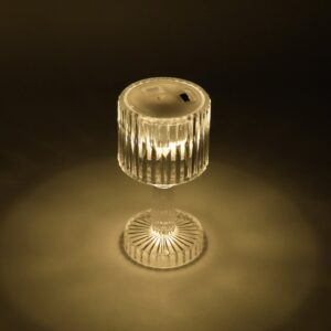 Set of 4 LED Crystal-Effect Table Lamps