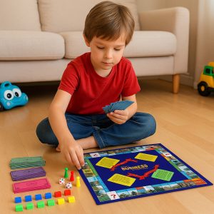 Business Board Game Property Trading, Buying, Selling & Mortgage Strategy Game