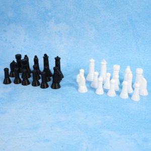 Classic Chess Board Game Strategy & Intelligence Game with Black and White Pieces