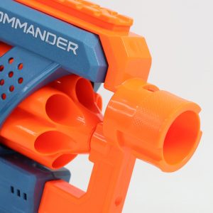 Nerf Elite 2.0 Commander Blaster High-Performance Foam Dart Gun with 12 Darts