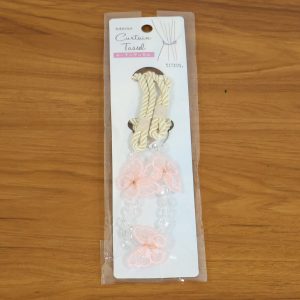 Luxury Floral Beaded Curtain Tieback (1 Pc)