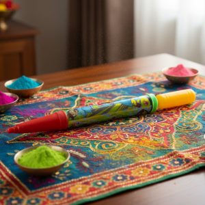 Long Range Plastic Holi Pichkari Water Gun Sprayer for Kids (1 Pc, 32 Cm)