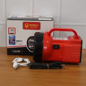 OMEGA 35W High Power Rechargeable LED Emergency Laser Light (1 Pc, 35W)