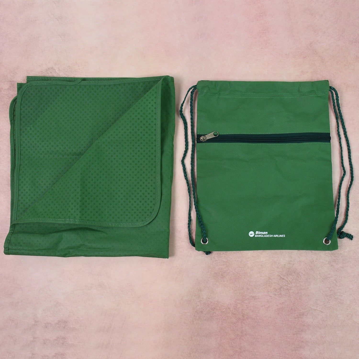2 in 1 Shoulder Kit Bag with Musallah & Small Bag (2 Pcs Set)