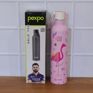 Pexpo Oslo Art Printed Insulated Stainless Steel Water Bottle - 750 ML