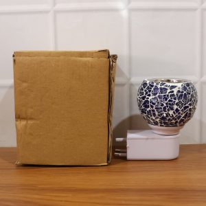 Kapoor Dani Mosaic Glass Electric Night Lamp (1 Pc)