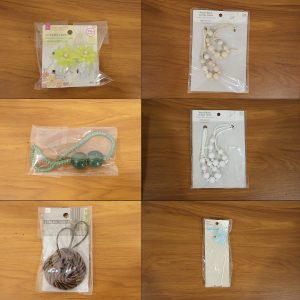 Decorative Curtain Tieback (1 Pc Mix Design)