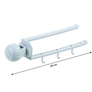 Multipurpose Sink Faucet Hanging Towel & Cleaning Tool Holder (1 Pc )