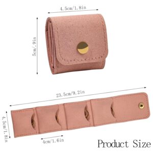 Compact Foldable Jewelry Storage Pouch / Wallet (1 Pc)