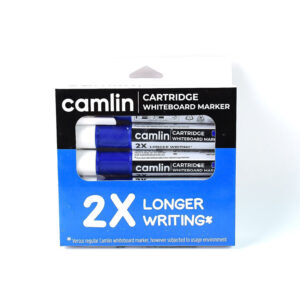 Camlin Cartridge Whiteboard Marker – Blue Refillable Long-Lasting Markers