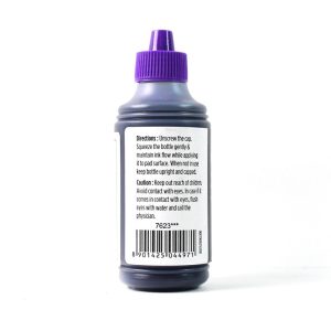 Camlin Rubber Stamp Ink – Violet Colour, 100 ml