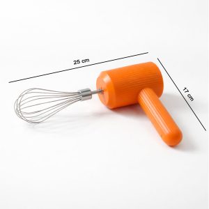 Portable USB Rechargeable Electric Handheld Whisk Mixer (1 Set)