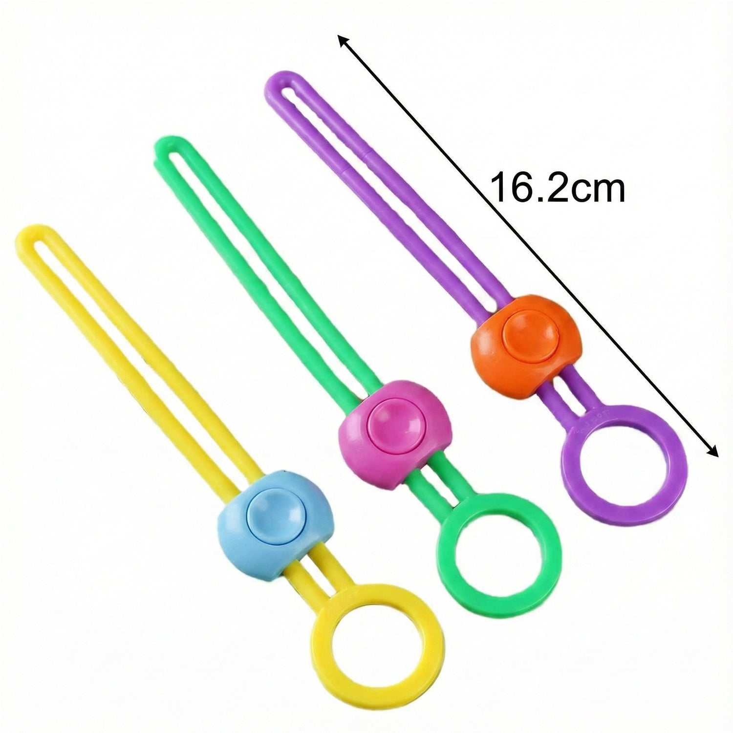 Reusable Silicone Food Bag Sealing Clips with Lock for Kitchen Storage ( 3 Pc) - Image 7