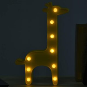 Giraffe Shape LED Decorative Night Light (1 Pc)