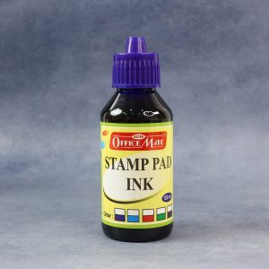 Officemate Stamp Pad Ink 100ml – Long-Lasting, Fade-Resistant, Premium Refill Ink