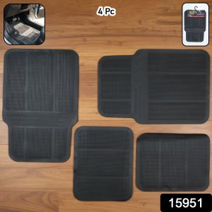 Universal Car Floor Mat Set (4 Pc Set)