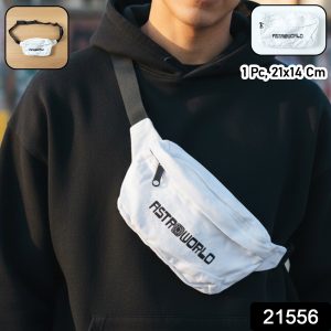 Adjustable Waist Bag Crossbody Sling Bag (1 Pc, 21 x 14 Cm)