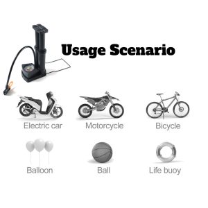 Double Cylinder Foot Air Pump (1 Set)