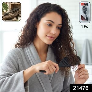 Plastic Soft Wide Tooth Detangling Hair Comb (1 Pc)