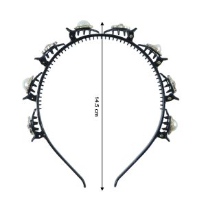 Stylish Fancy Pearl Design Hair Headband (1 Pc)