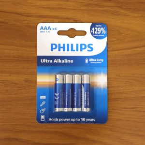 Ultra Alkaline AAA Battery Ultra long Lasting Power (4 Pc Pack)