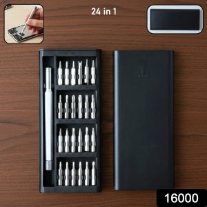Aluminium 24 in 1 Precision Screwdriver Tool Kit Set (1 Set)