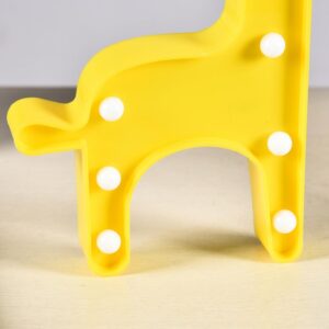 Giraffe Shape LED Decorative Night Light (1 Pc)