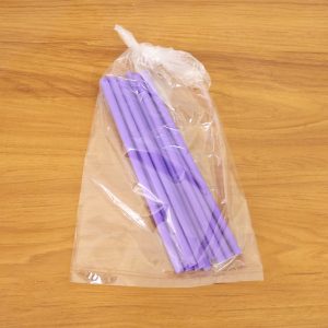Reusable Plastic Drinking Straws Pack of 10