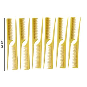 Professional Tail Comb Set for Hair Styling (12 Pc Set)