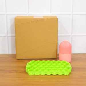 Face Icer Roller with Honeycomb Ice Tray (2 Pc )