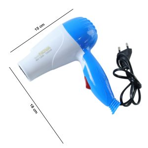 Foldable Hair Dryer with Dual Speed Setting (1 Pc, 1000W)