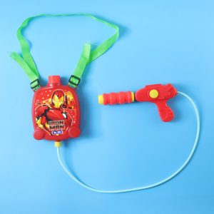 Kids Backpack Style Water Gun with Tank and Pipe Set, Pichkari (1 Set)