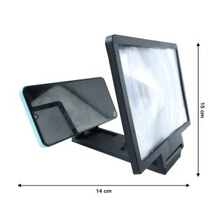 Premium 3D Mobile Phone Screen Enlarger (1 pc)