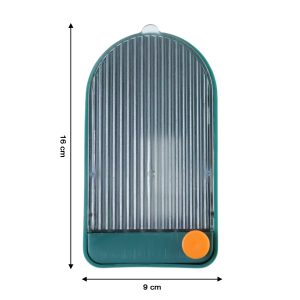 Wall Mounted Soap Holder with Drain Tray (1 Pc)